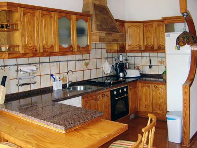 Kueche Ferienhaus Playa San Marcos
