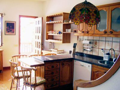 Kueche Ferienhaus Playa San Marcos
