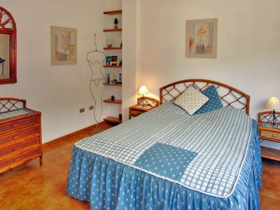 Schlafzimmer Ferienhaus Playa San Marcos
