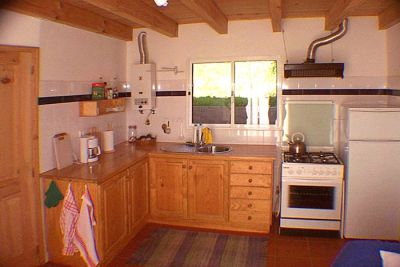 Küche freistehendes Ferienhaus auf Madeira