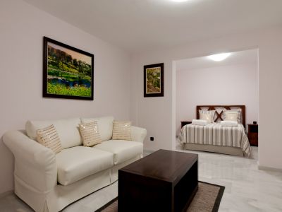 Gran Canaria Villa G-520 Schlafzimmer mit Sofa