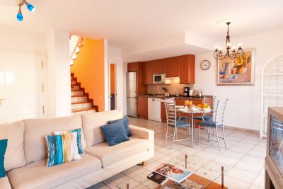 Ferienhaus Pasito Blanco Wohnzimmer G-501