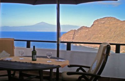 Finca La Gomera GO-128 Balkon mit Meerblick