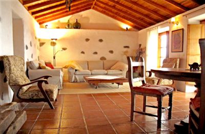 Ferienhaus La Gomera mit gemütlichem Wohnraum