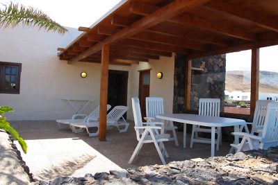 Terrasse Ferienhaus Lanzarote