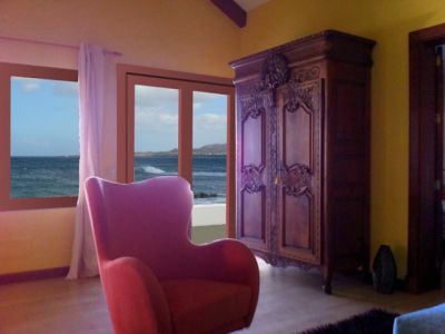 Ferienhaus Lanzarote Nord Wohnzimmer