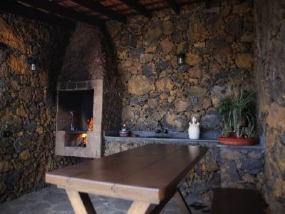 Ferienhaus auf El Hierro Grill