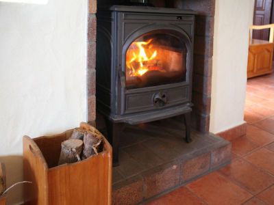 Ferienhaus auf El Hierro Kamin