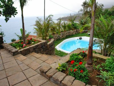 Finca Teneriffa TFN-137 Blick auf den Pool