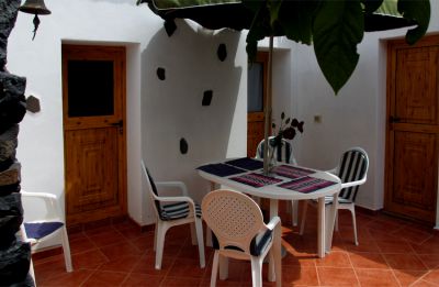 Terrasse Finca La Gomera