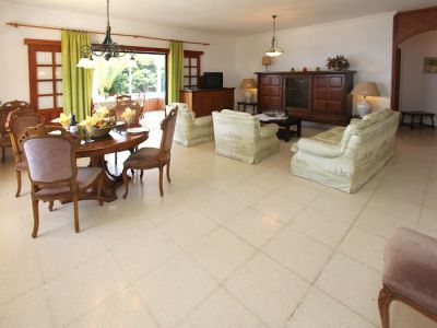 Wohnzimmer Ferienhaus Teneriffa Süd mit Pool TFS - 038