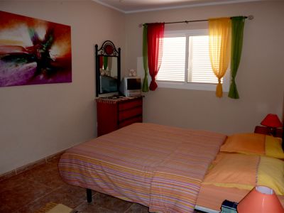 Fuerteventura Ferienhaus F-180 Schlafzimmer mit Doppelbett