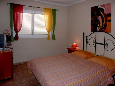 Fuerteventura Ferienhaus F-180 Schlafzimmer mit Doppelbett