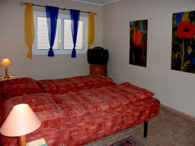Fuerteventura Ferienhaus F-180 Schlafzimmer mit Einzelbetten