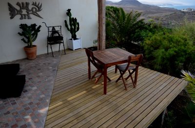 Fuerteventura Ferienhaus in La Pared F-141 Terrasse