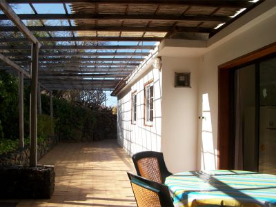 La Palma Ferienhaus P - 165 Terrasse