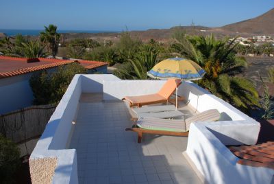 Fuerteventura Ferienhaus La Pared F-142 Dachterrasse