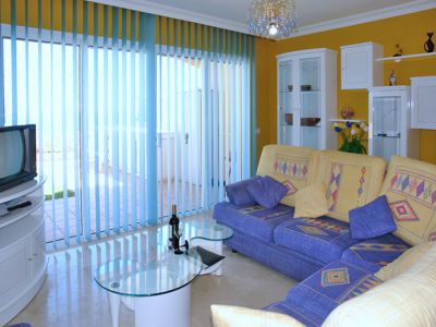 Private Ferienwohnung Teneriffa Nord TFN-073 Wohnzimmer