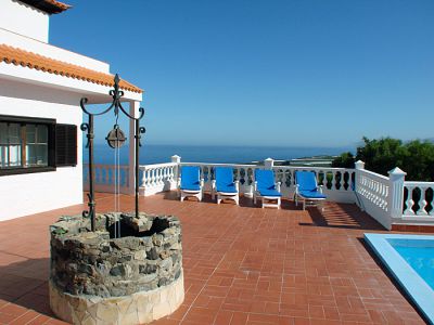 Teneriffa Exklusives Ferienhaus TFN-170 Terrasse