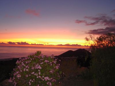 La Palma Ferienhaus P-141 Sonnenuntergang