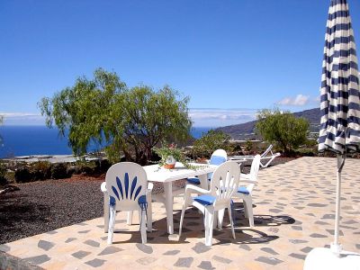 La Palma Ferienhaus P-141 Terrasse