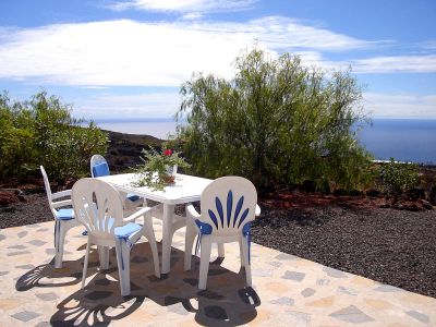 La Palma Ferienhaus P-141 Terrasse