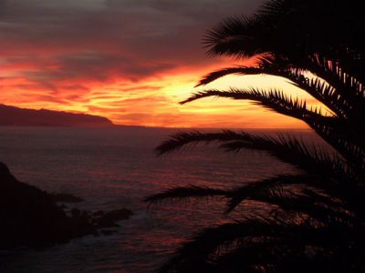 TFS-048 Teneriffa Nord Ferienwohnung Sonnenuntergang