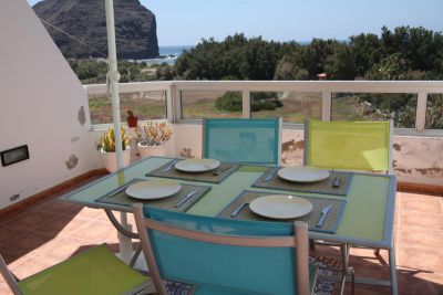Gran Canaria Feriennwohnung G-001 Terrasse mit Meerblick