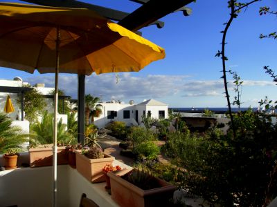 Lanzarote Ferienwohnung L-085 Balkon mit Meerblick