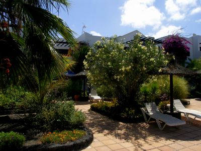 Lanzarote Ferienwohnung L-085 Garten mit Grillplatz