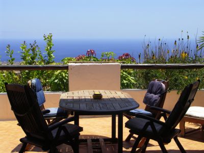 Lanzarote Ferienwohnung L-067 Terrasse mit Meerblick