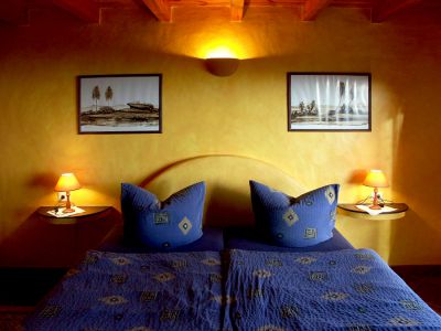 Lanzarote Ferienwohnung L-067 Schlafzimmer mit Doppelbett