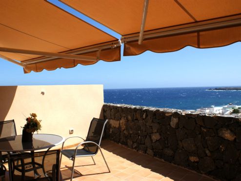 Teneriffa Fewo am Meer - Meerblick von der Terrasse TFS-177