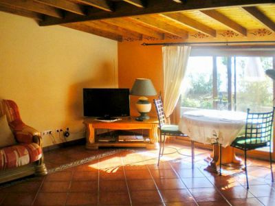 Teneriffa Ferienhaus TFS-104 Wohnzimmer TV