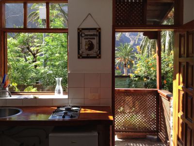 La Gomera kleines Ferienhaus im Valle Gran Rey GO-044 - Küche 1