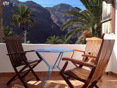 La Gomera kleines Ferienhaus im Valle Gran Rey GO-044 - Terrasse