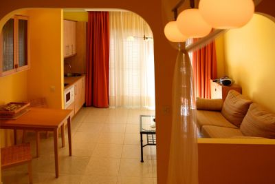 Furteventura Ferienwohnung F-055 Wohnzimmer
