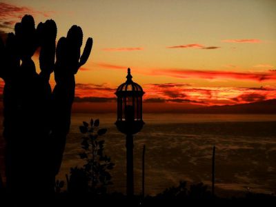 Teneriffa Finca TFS-197 Sonnenuntergang