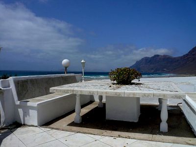 Lanzarote Ferienwohnung am Meer L-150 Gemeinschaftsterrasse