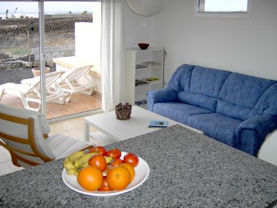 F-261 Ferienwohnung Fuerteventura Wohnzimmer