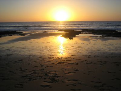 F-261 Ferienwohnung Fuerteventura Sonnenuntergang