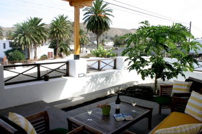 Lanzarote Ferienhaus L-177 Ausblick Terrasse