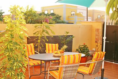 Teneriffa Ferienhaus TFS-131 Sitzecke Terrasse