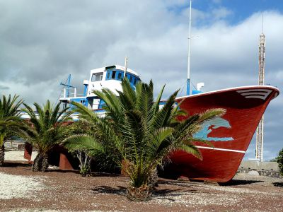 Teneriffa Ferienwohnung TFS-177 Boot am Strand