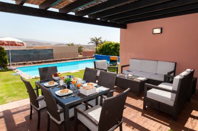 G-451 Villa Gran Canaria Terrasse