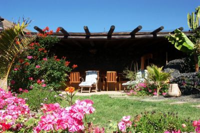 Ferienhaus Lanzarote L-064 Garten