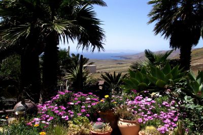 Ferienhaus Lanzarote L-064 Aussenküche 1