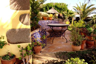 Ferienhaus Lanzarote L-064 Terrassenbereich