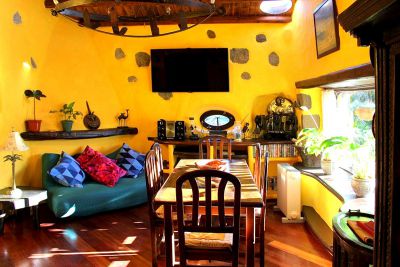 Ferienhaus Lanzarote L-064 Wohnzimmer Esstisch