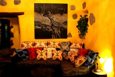 Ferienhaus Lanzarote L-064 Wohnzimmer Sofa